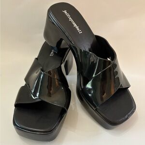 Jeffrey Campbell Bubblegum Jelly Platform Slide Women’s Size 8 NWOT